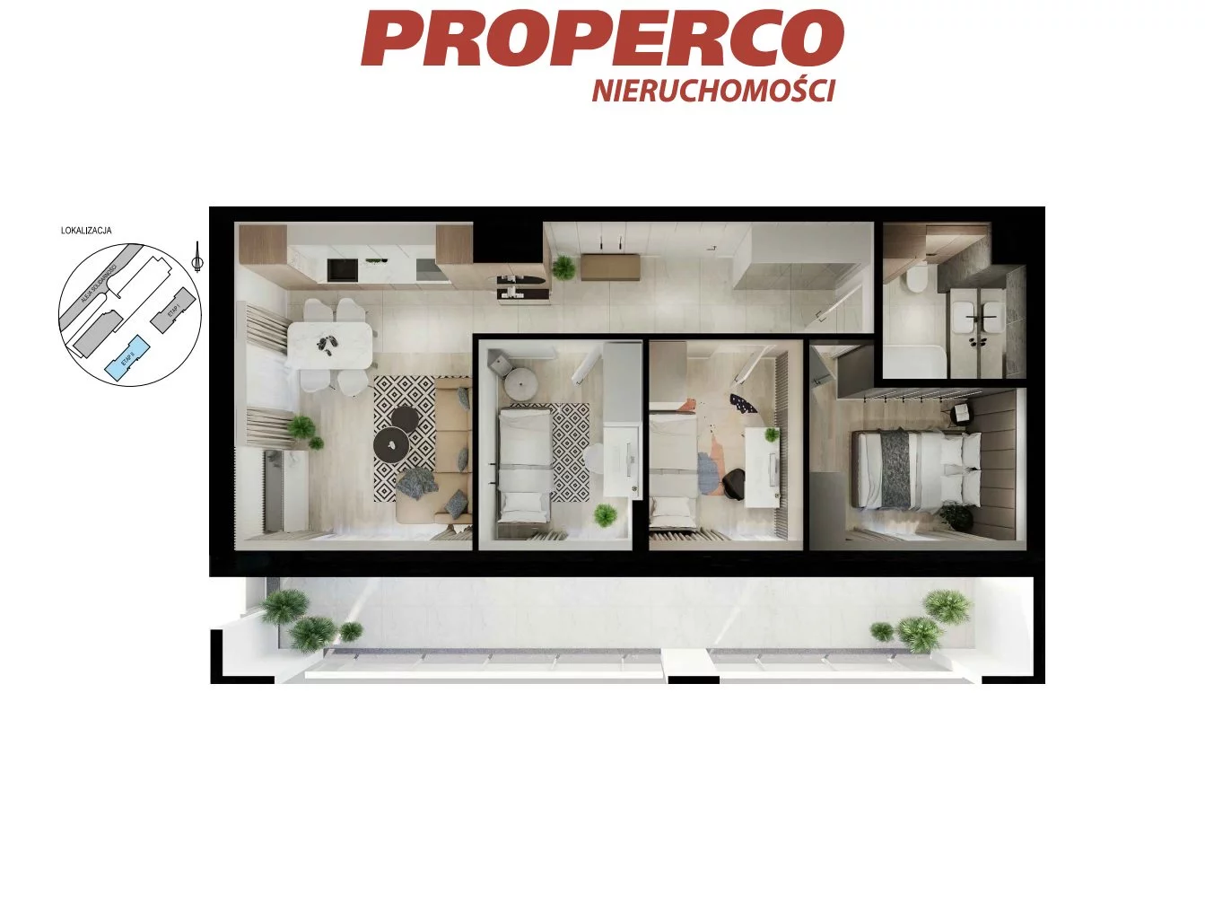 4 pokoje, mieszkanie 56,65 m², piętro 9, oferta nr , PRP-MS-73734, Kielce, KSM, Aleja Solidarności