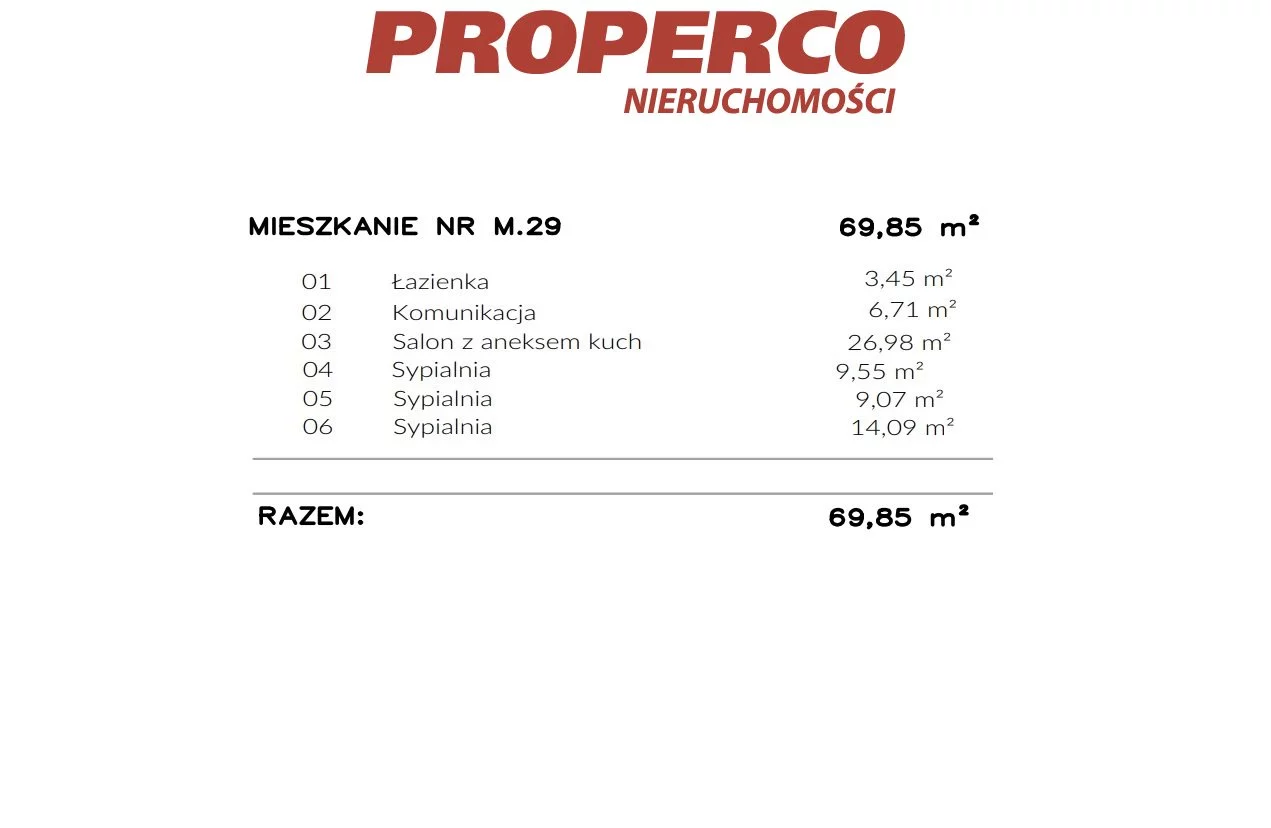 4 pokoje, mieszkanie 69,75 m², piętro 5, oferta nr , PRP-MS-75484, Kielce, Centrum, Bohaterów Warszawy