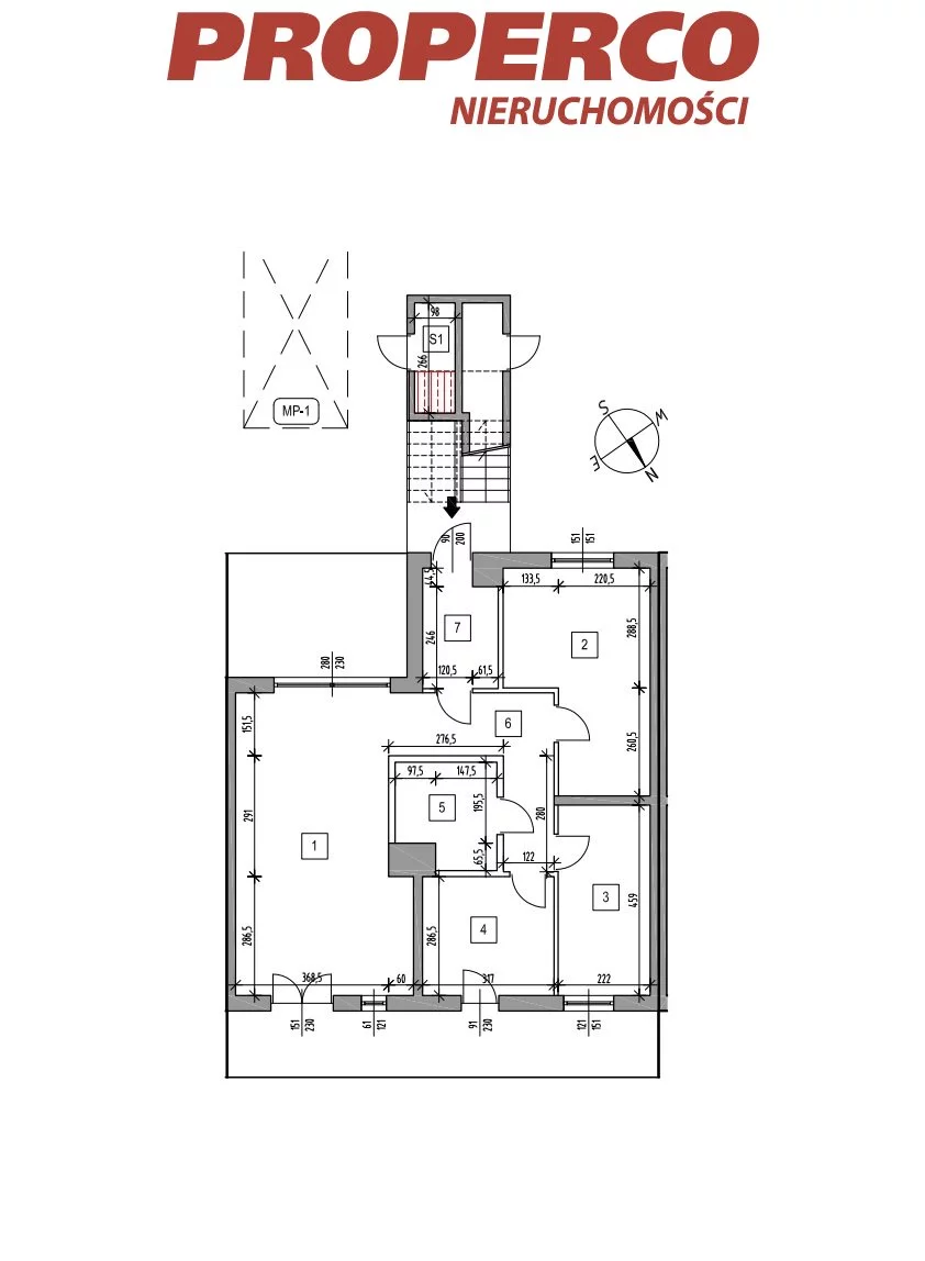 4 pokoje, mieszkanie 84,02 m², parter, oferta nr , PRP-MS-73799, Kielce, Maciejówka