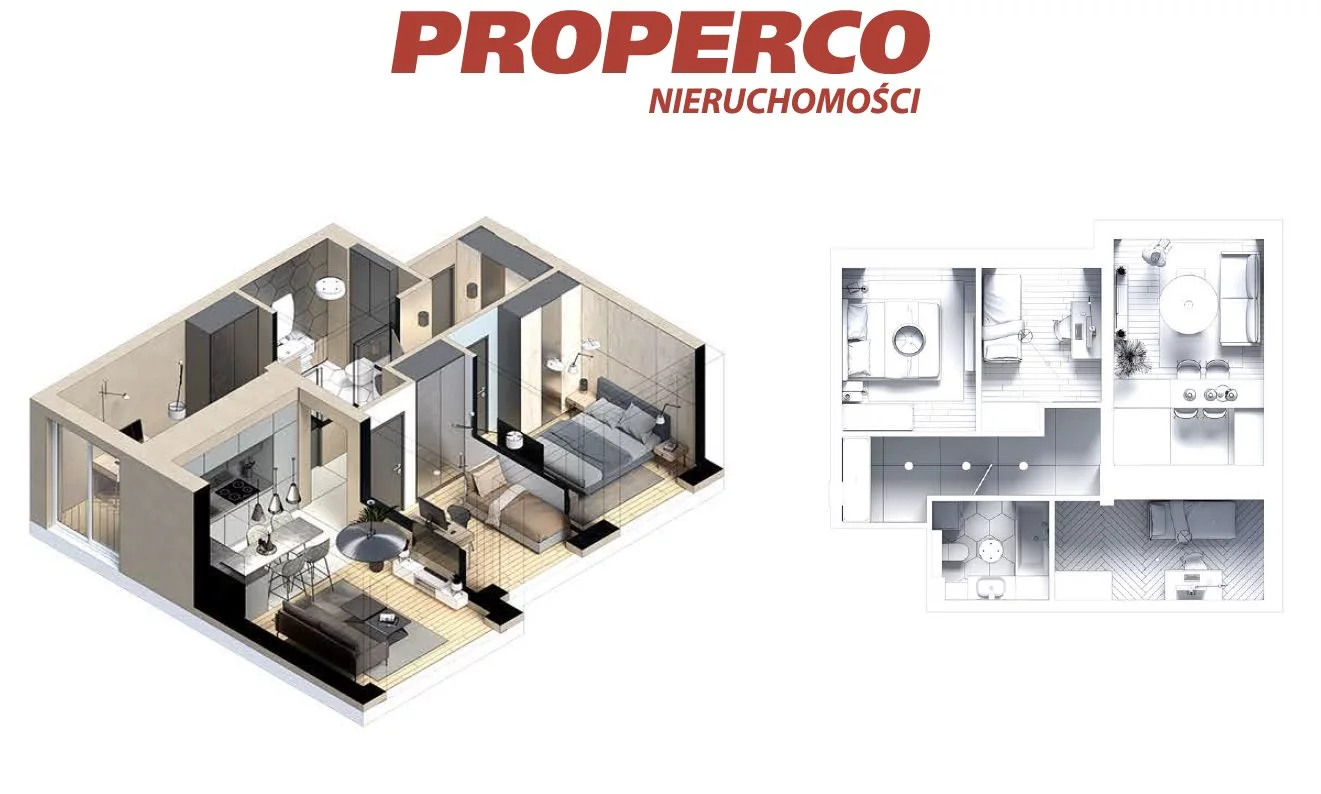 4 pokoje, mieszkanie 56,26 m², piętro 1, oferta nr , PRP-MS-74201, Pińczów