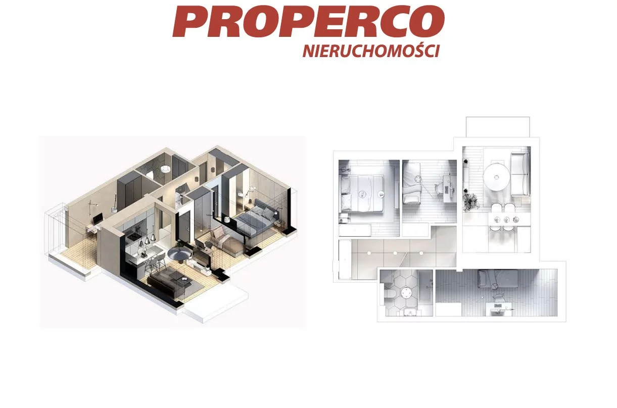 4 pokoje, mieszkanie 58,00 m², piętro 2, oferta nr , PRP-MS-74262, Pińczów