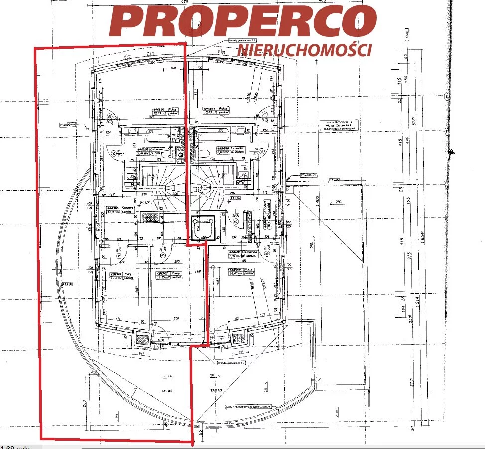 4 pokoje, mieszkanie 107,43 m², piętro 2, oferta nr , PRP-MS-74680, Kielce, Centrum, Przecznica