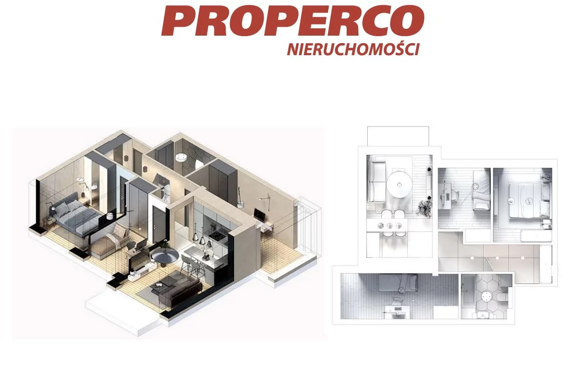 4 pokoje, mieszkanie 57,99 m², piętro 1, oferta nr , PRP-MS-74251, Pińczów, Siedmiolaski