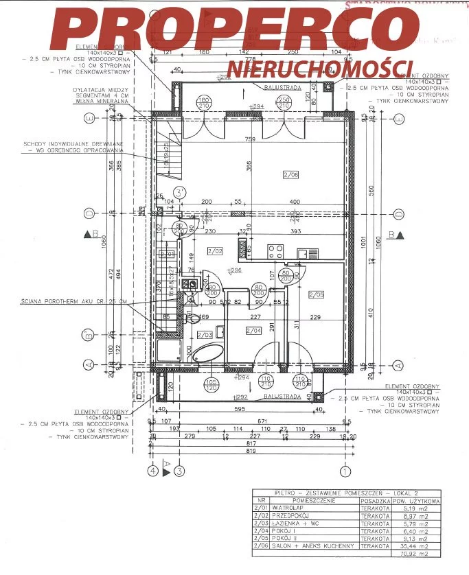 4 pokoje, mieszkanie 97,66 m², piętro 1, oferta nr , PRP-MS-67956, Skarżysko-Kamienna