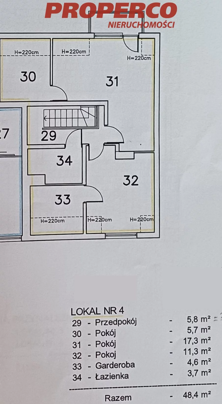5 pokoi, mieszkanie 95,50 m², piętro 1, oferta nr , PRP-MS-74184, Pawłów