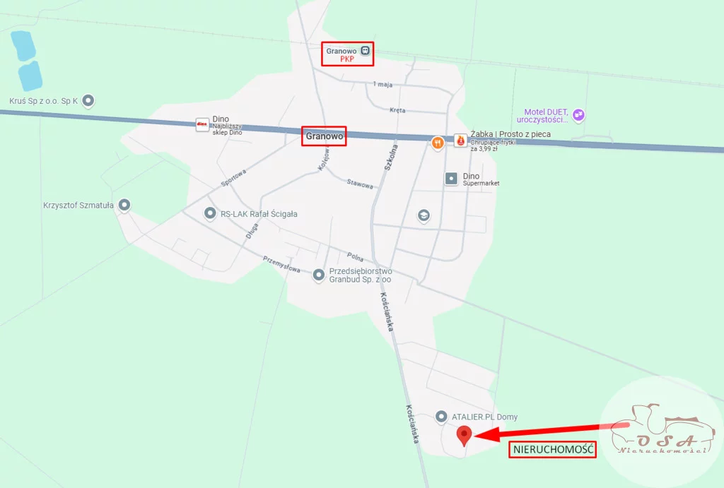 Dom 67,30 m², oferta nr , 680/4398/ODS, Granowo, Jarzębinowa
