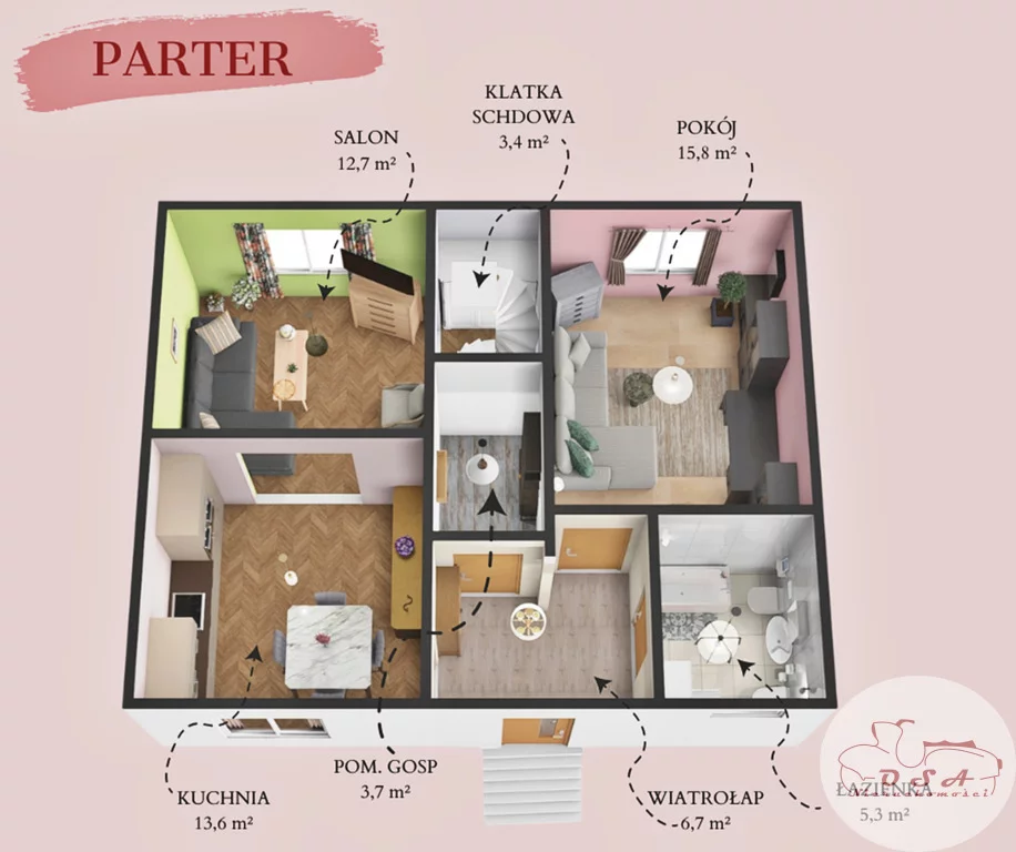 Dom 105,00 m², oferta nr , 669/4398/ODS, Kostrzyn, Średzka