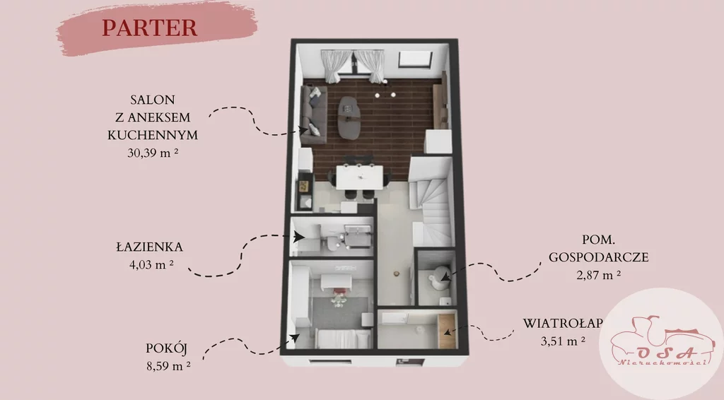 Dom 150,00 m², oferta nr , 692/4398/ODS, Mosina, Zofii Nałkowskiej