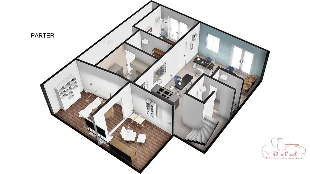 Dom 120,00 m², oferta nr , 53/4398/ODW, Psary Małe, Przylesie