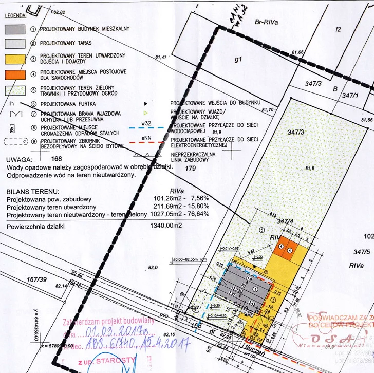 Działka 1 340,00 m², oferta nr , 529/4398/OGS, Czempiń