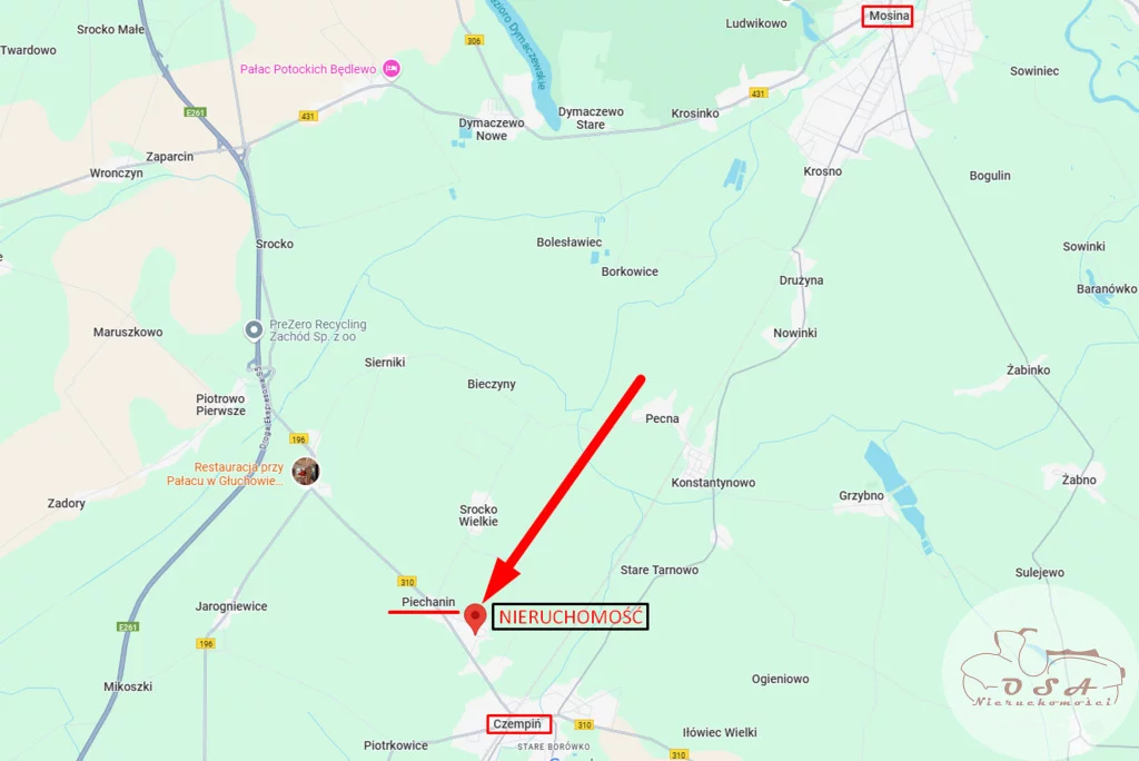 Działka 1 340,00 m², oferta nr , 529/4398/OGS, Czempiń