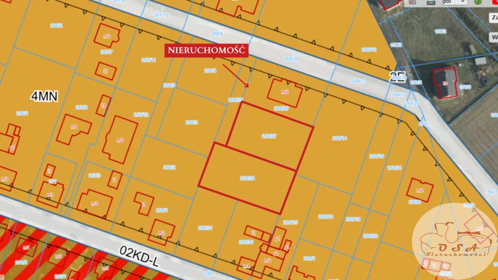Działka 927,00 m², oferta nr , 536/4398/OGS, Września, Kazimierza Wielkiego