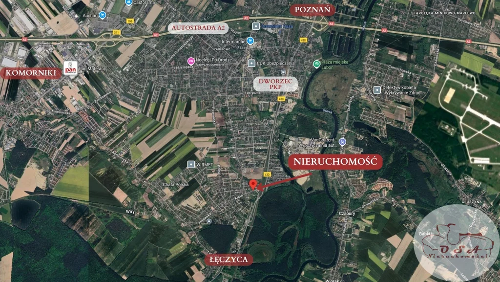 Działka 633,00 m², oferta nr , 552/4398/OGS, Luboń, Kręta