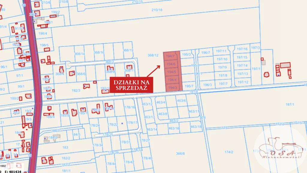 Działka 750,00 m², oferta nr , 546/4398/OGS, Obłaczkowo
