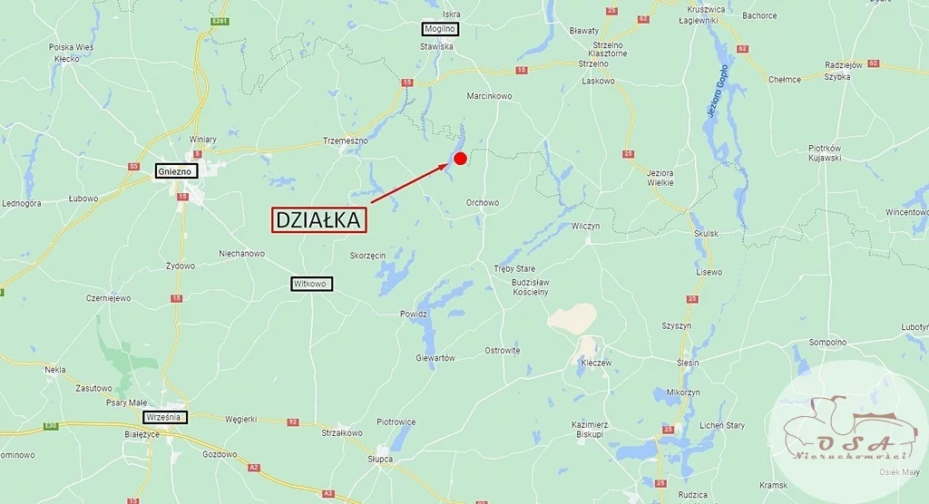 Działka 1 023,00 m², oferta nr , 461/4398/OGS, Ostrówek