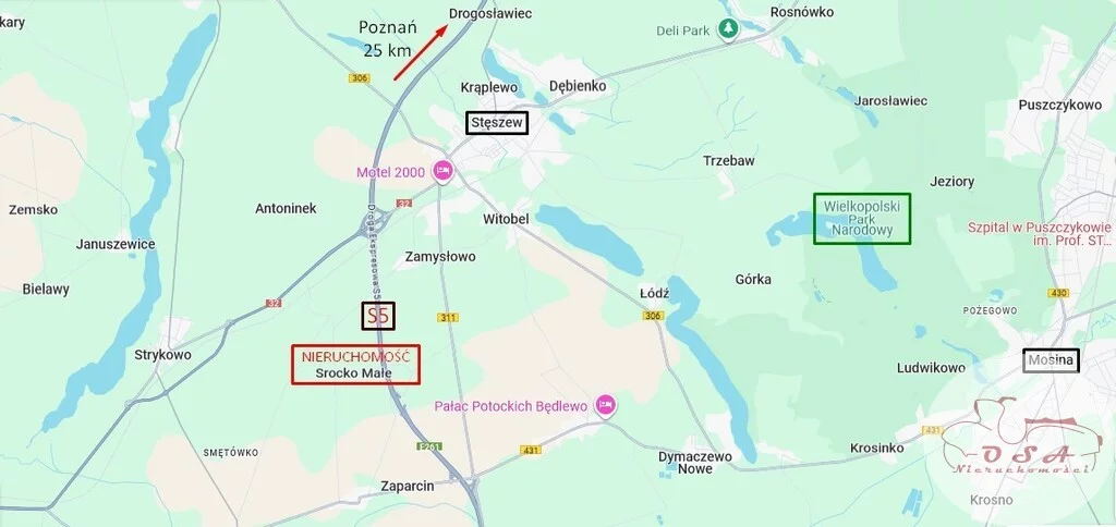Działka 831,00 m², oferta nr , 554/4398/OGS, Srocko Małe