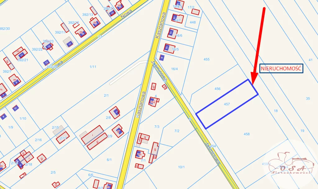 Działka 2 004,00 m², oferta nr , 548/4398/OGS, Stęszew
