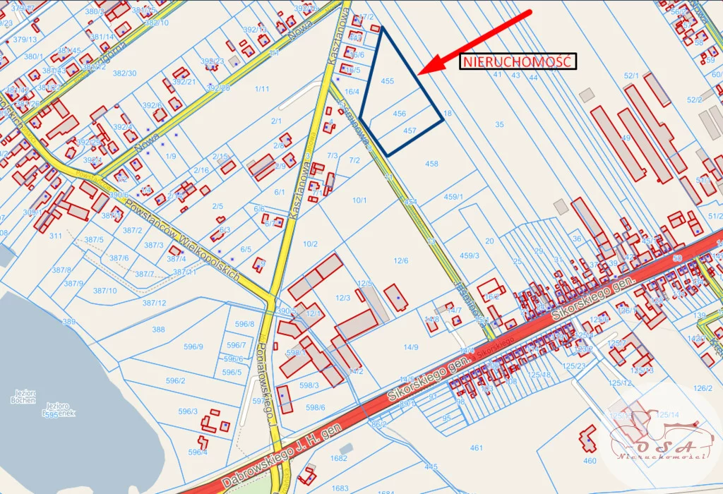 Działka 8 012,00 m², oferta nr , 541/4398/OGS, Stęszew