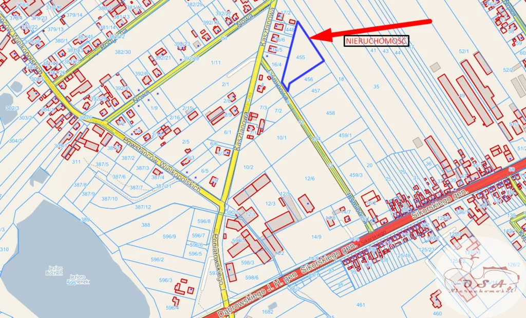 Działka 4 004,00 m², oferta nr , 547/4398/OGS, Stęszew