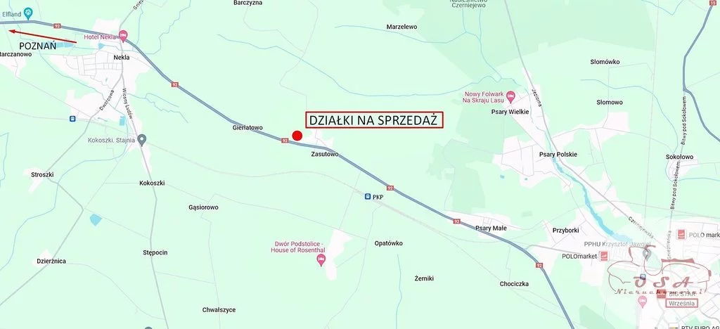 Działka 1 111,00 m², oferta nr , 486/4398/OGS, Zasutowo