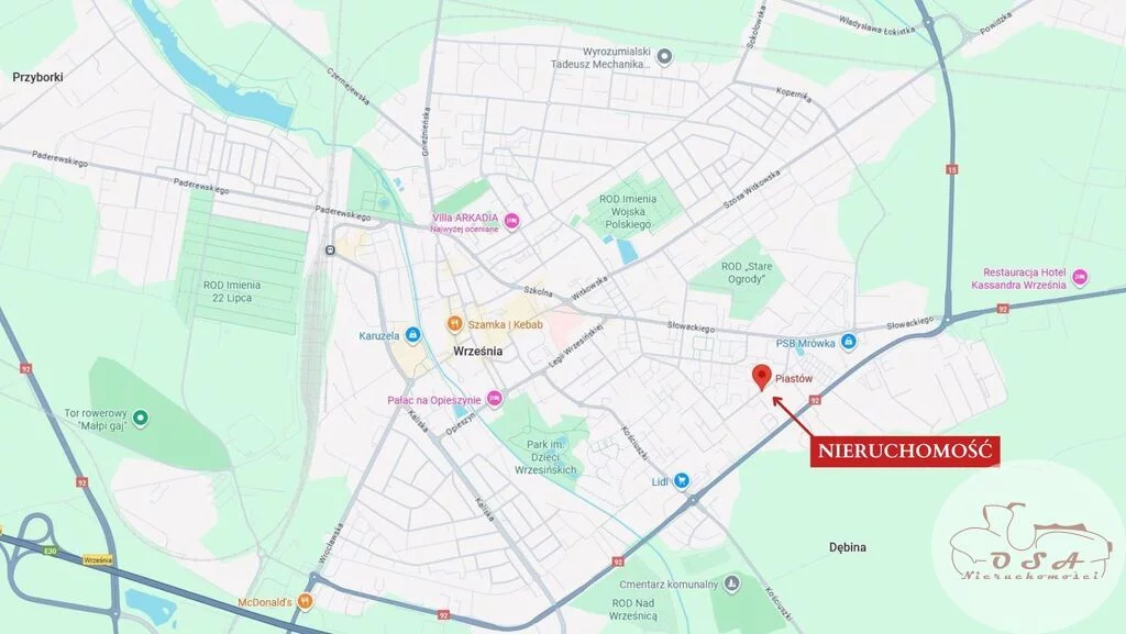 3 pokoje, mieszkanie 47,30 m², piętro 4, oferta nr , 346/4398/OMS, Września, Piastów