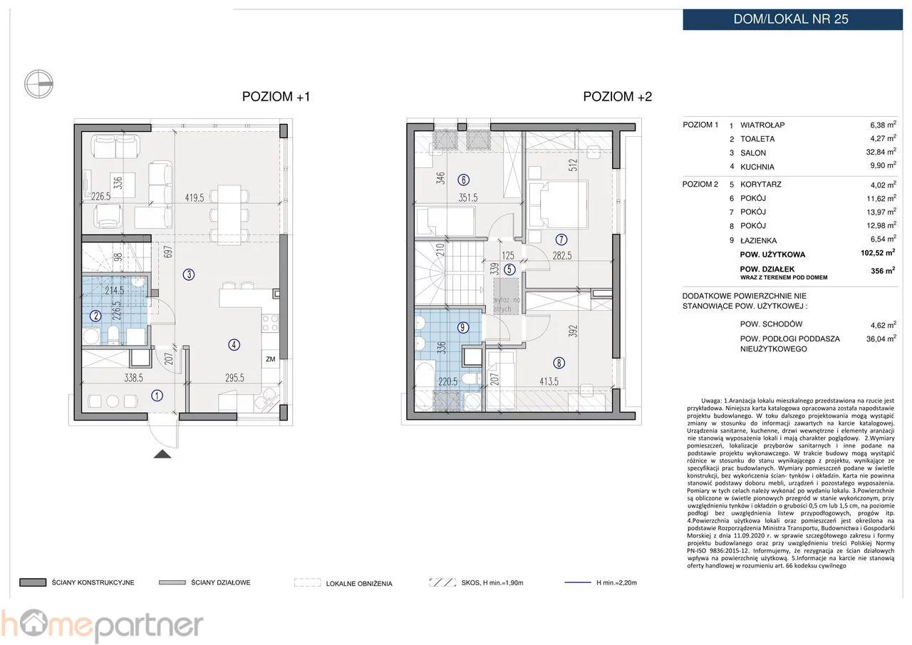 Dom 102,52 m², oferta nr , 19355, Nadolice Małe