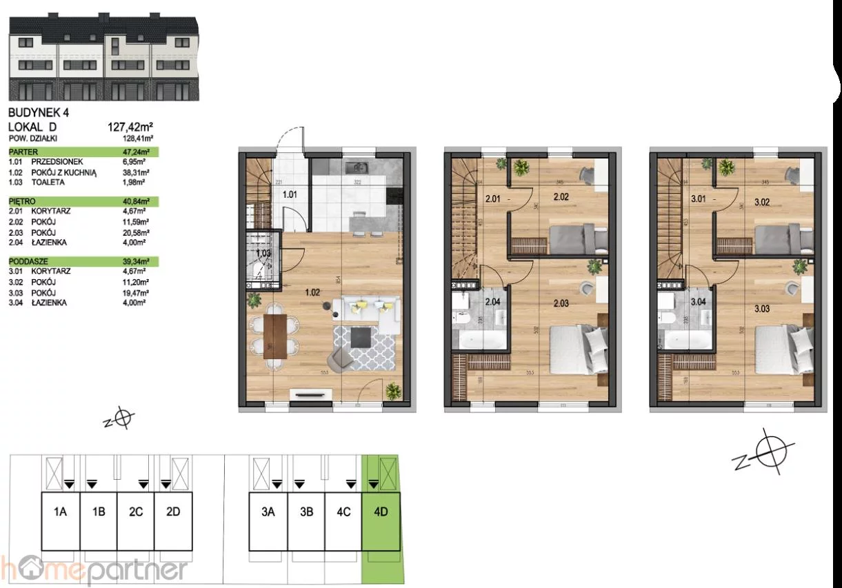 Dom 117,66 m², oferta nr , 19327, Iwiny, Brochowska
