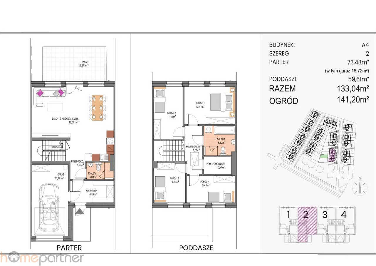 Dom 133,04 m², oferta nr , 19321, Siechnice, Henryka III