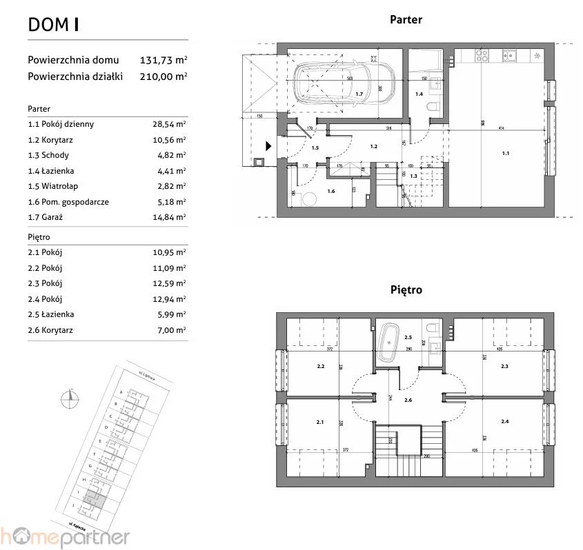 Dom 131,73 m², oferta nr , 19222, Gniechowice, Lipowa