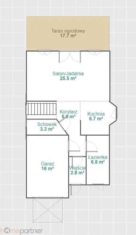 Dom 127,86 m², oferta nr , 19325, Chrząstawa Mała, Radosna
