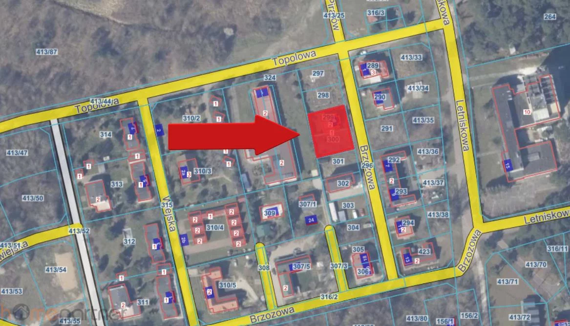 Działka 724,00 m², oferta nr , 19226, Mrzeżyno, Brzozowa