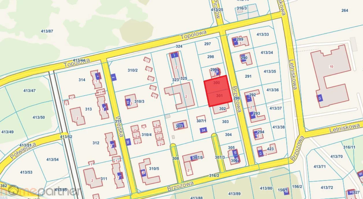 Działka 724,00 m², oferta nr , 19226, Mrzeżyno, Brzozowa