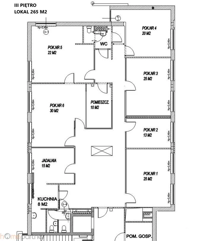 Biuro 265,00 m², oferta nr , 19676, Wrocław, Stare Miasto, Tęczowa