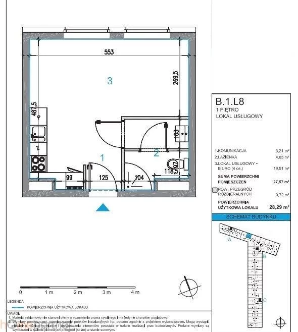 1 pokój, apartament 28,32 m², piętro 1, oferta nr , 19052, Wrocław, Krzyki-Partynice, Krzyki, Armii Krajowej