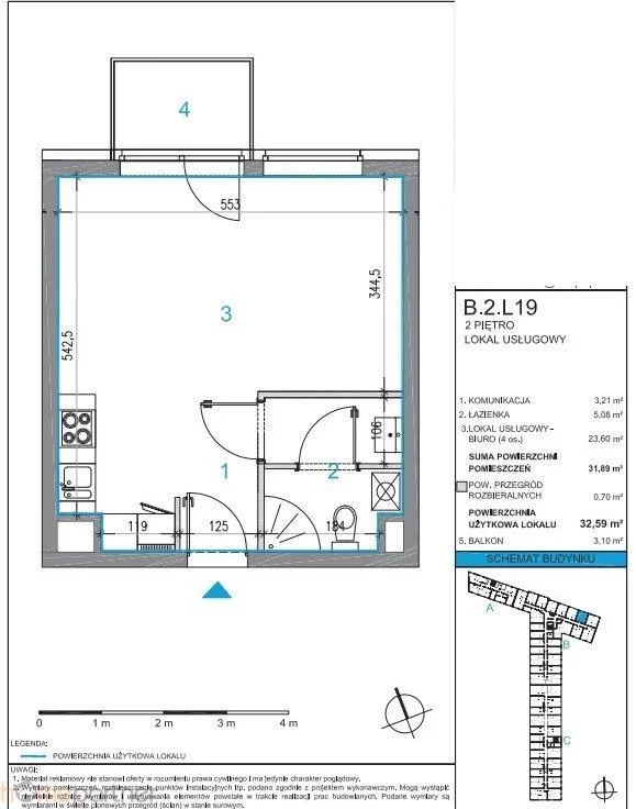 1 pokój, apartament 28,32 m², piętro 1, oferta nr , 19052, Wrocław, Krzyki-Partynice, Krzyki, Armii Krajowej