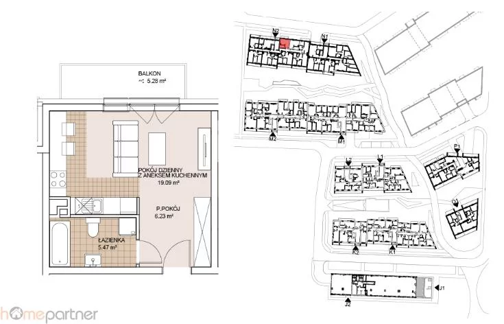 1 pokój, apartament 30,79 m², piętro 3, oferta nr , 19232, Wrocław, Stare Miasto, Gnieźnieńska