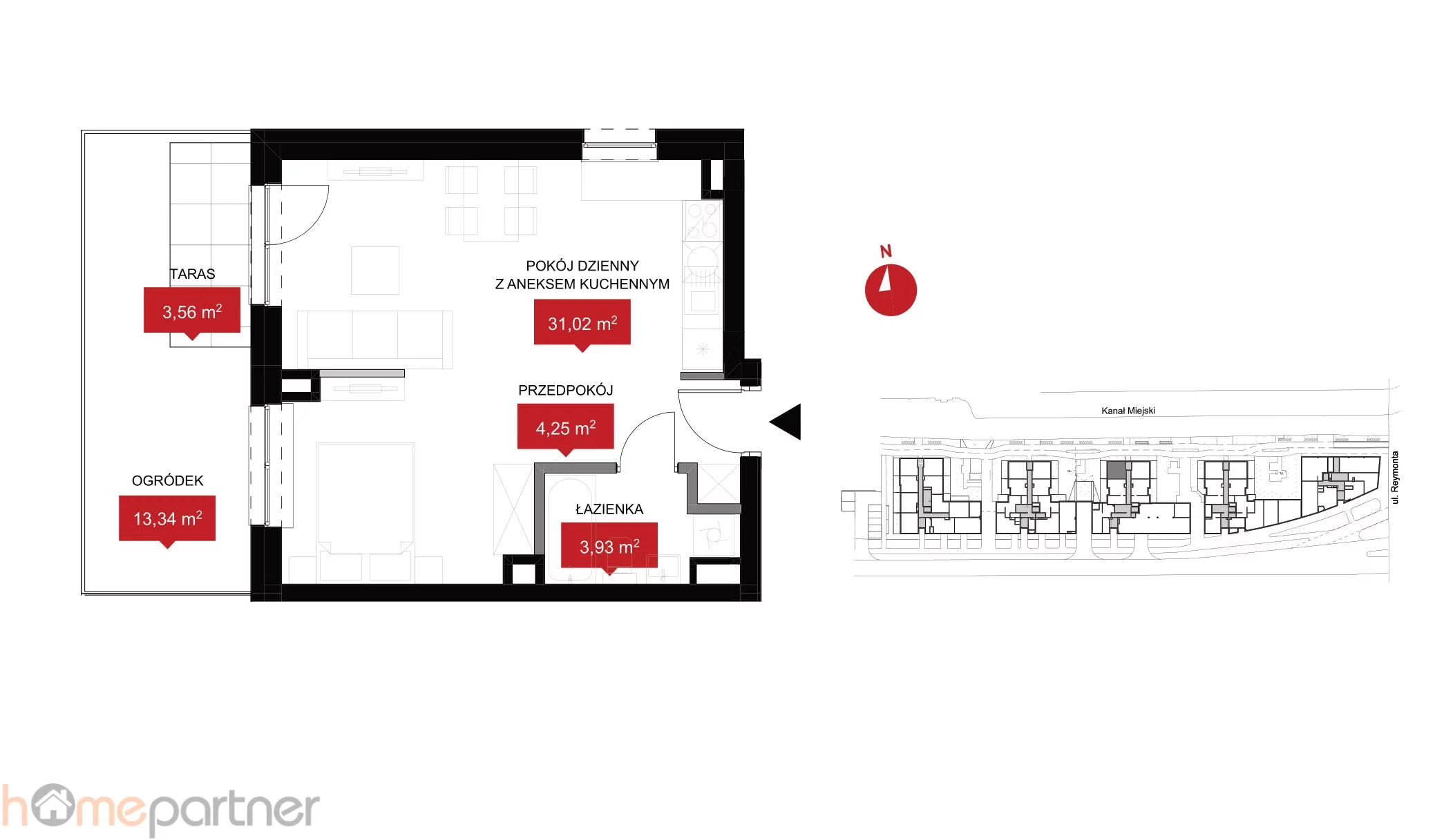 1 pokój, mieszkanie 39,20 m², parter, oferta nr , 19615, Wrocław, Psie Pole-Zawidawie, Psie Pole, Kleczkowska