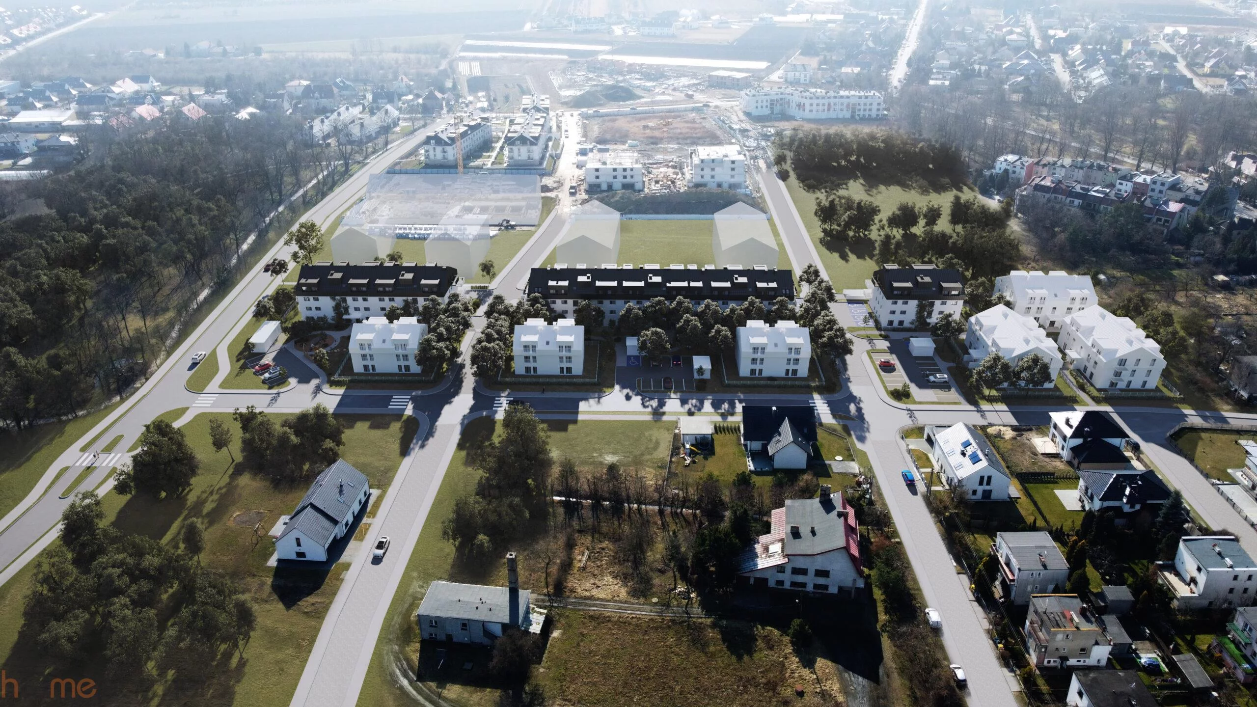 2 pokoje, mieszkanie 46,48 m², parter, oferta nr , 19243, Wrocław, Krzyki-Partynice, Krzyki, Brochowska