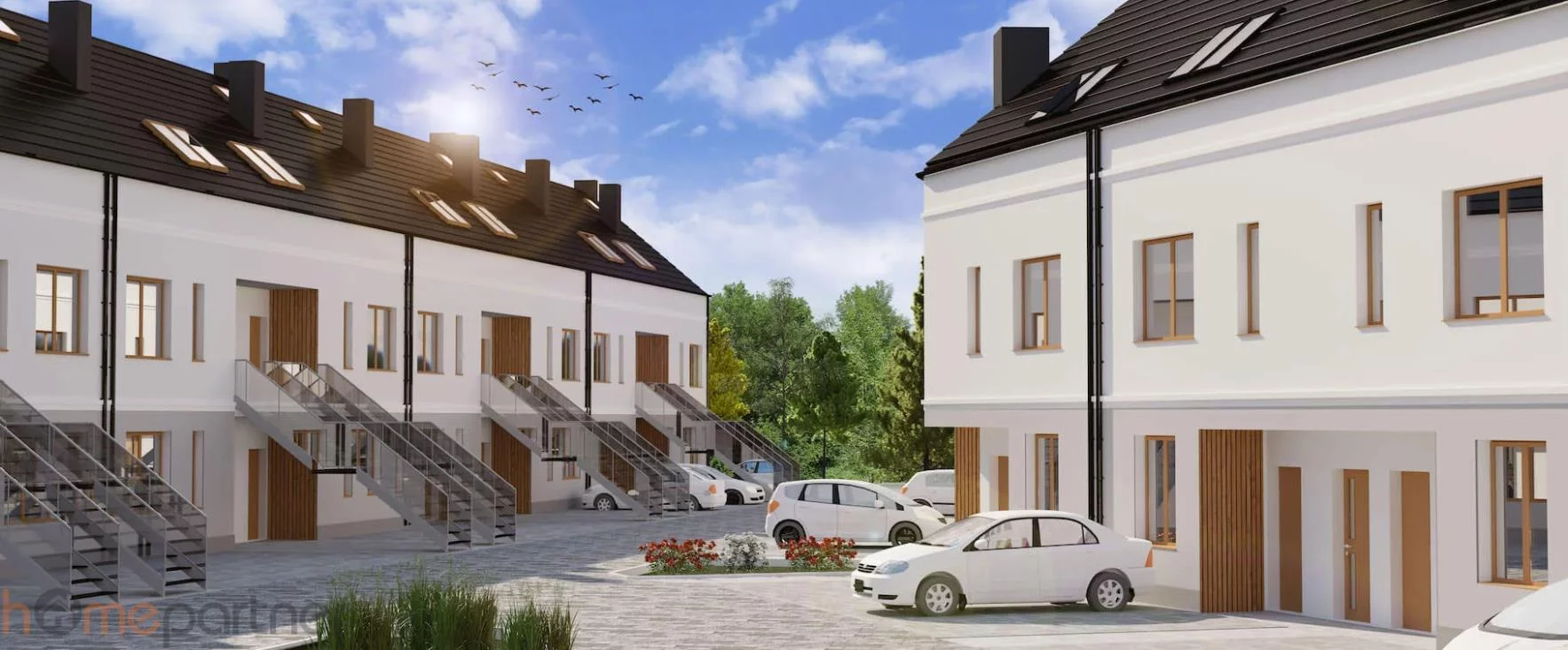 2 pokoje, mieszkanie 43,30 m², parter, oferta nr , 19287, Iwiny, Magnoliowa
