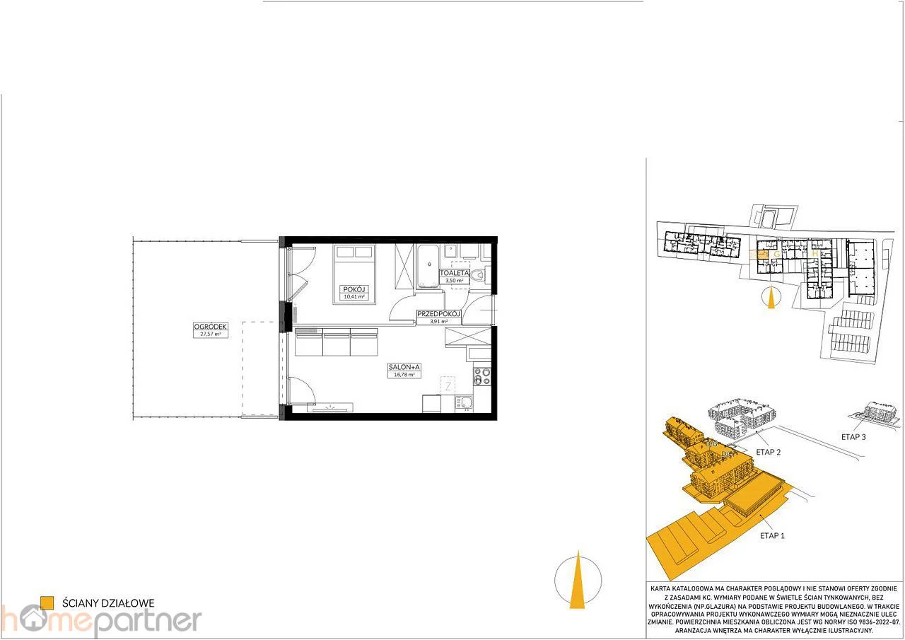 Mieszkanie na sprzedaż, 34,60 m², 2 pokoje, parter, oferta nr 16759