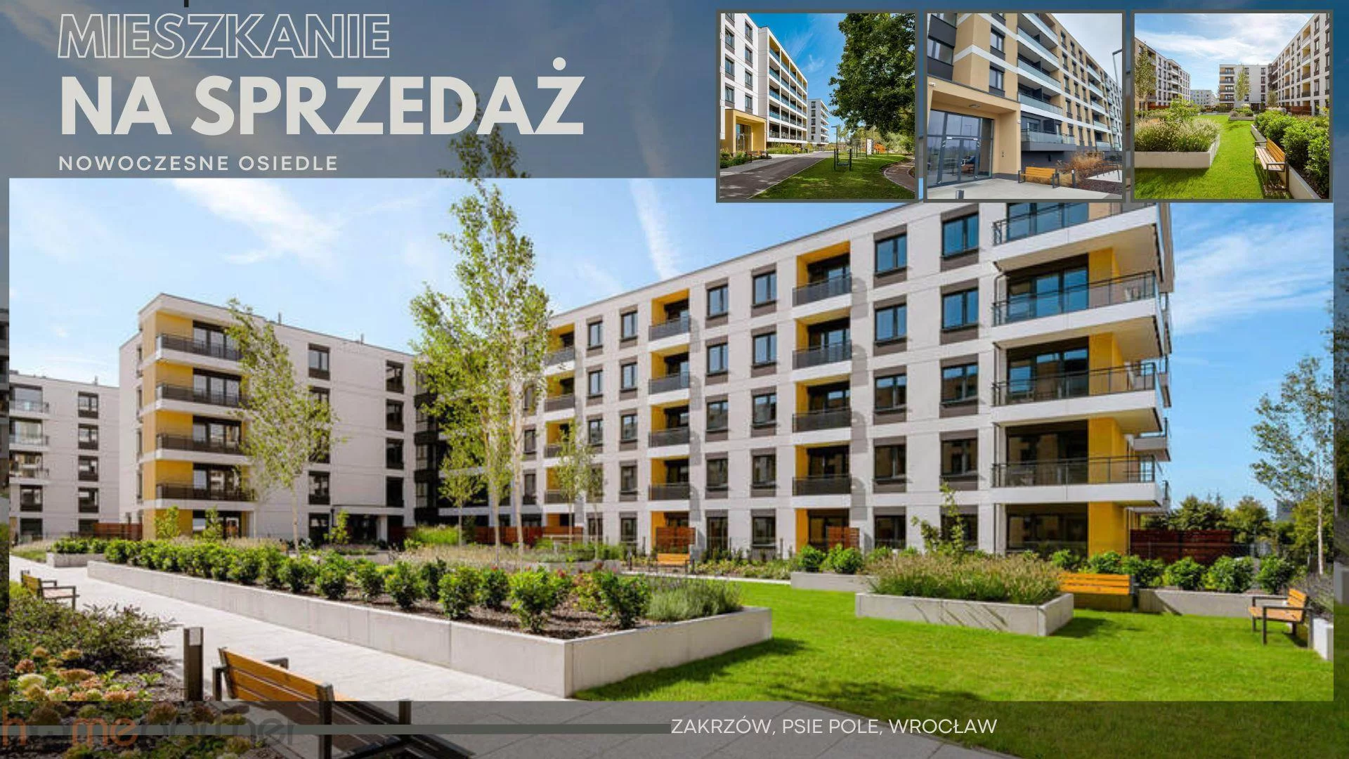 Mieszkanie trzypokojowe 49,72 m², Wrocław, Psie Pole-Zawidawie, Psie Pole, Odolanowska, Sprzedaż