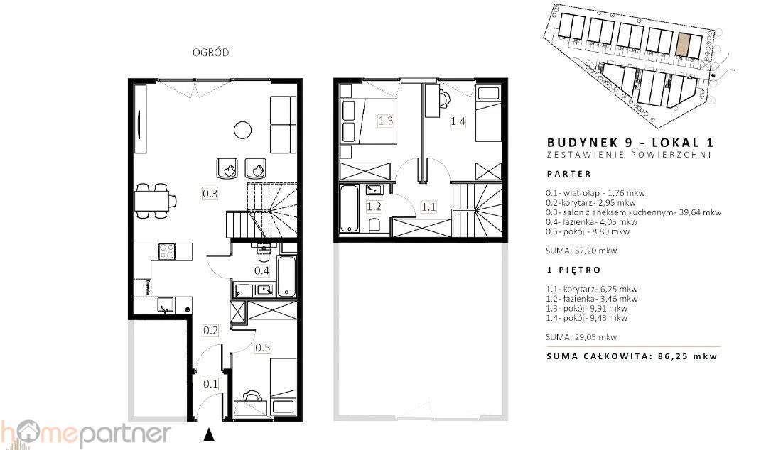 3 pokoje, mieszkanie 86,25 m², parter, oferta nr , 19299, Wrocław, Psie Pole-Zawidawie, Psie Pole