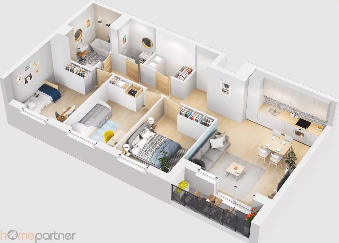 Apartamenty 18738 Wrocław Psie Pole-Zawidawie Odolanowska