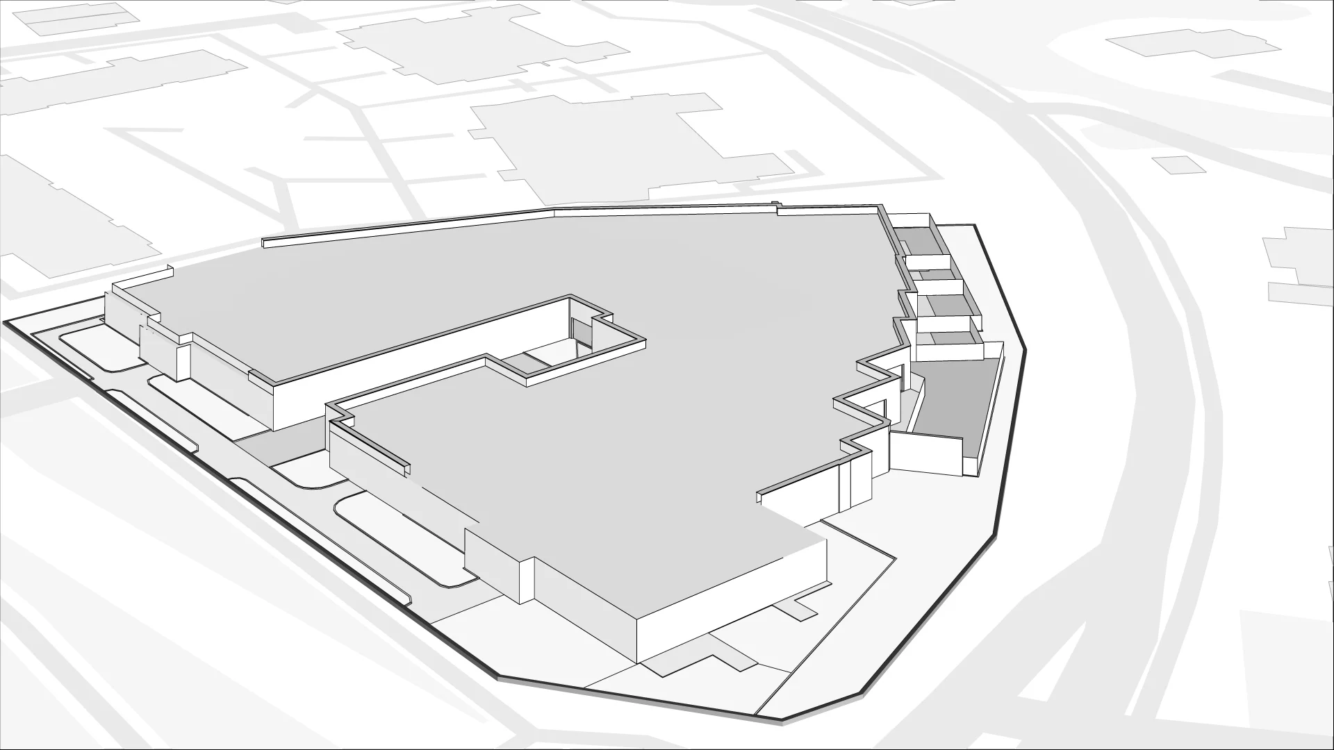 Wirtualna makieta 3D mieszkania 47.97 m², A-00-03