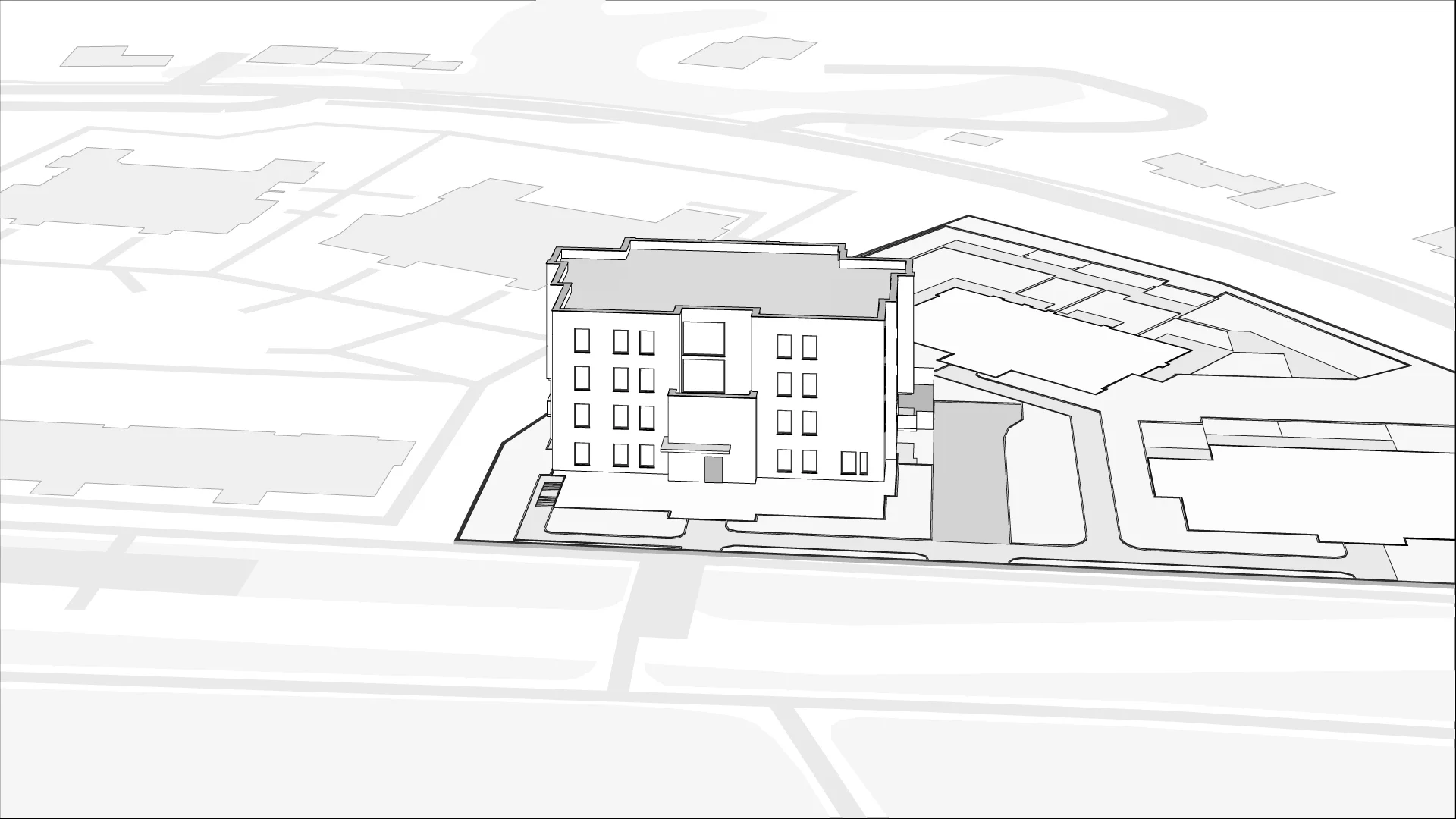 Wirtualna makieta 3D mieszkania 48.77 m², C-00-04