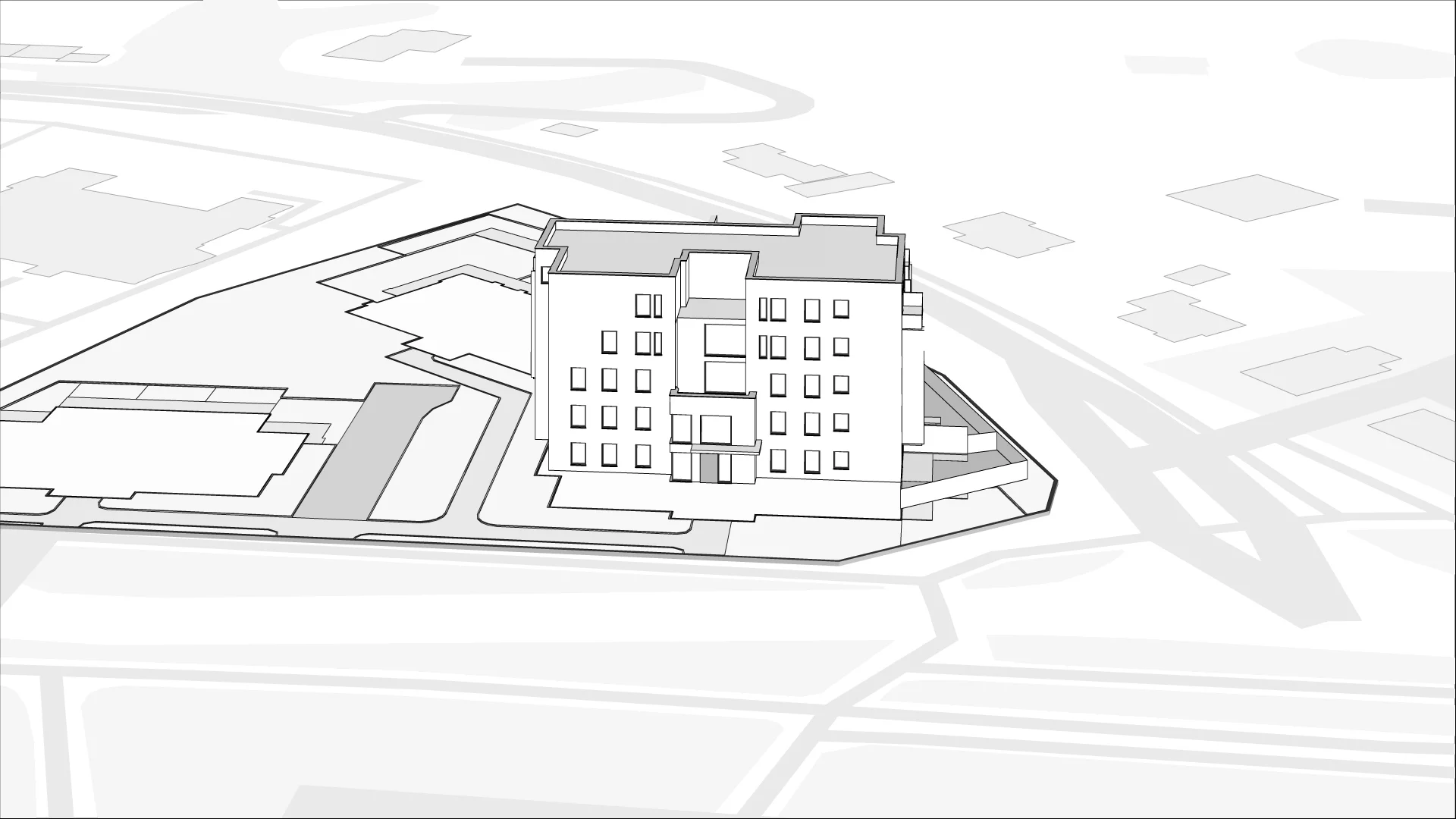 Wirtualna makieta 3D mieszkania 47.86 m², D-00-02