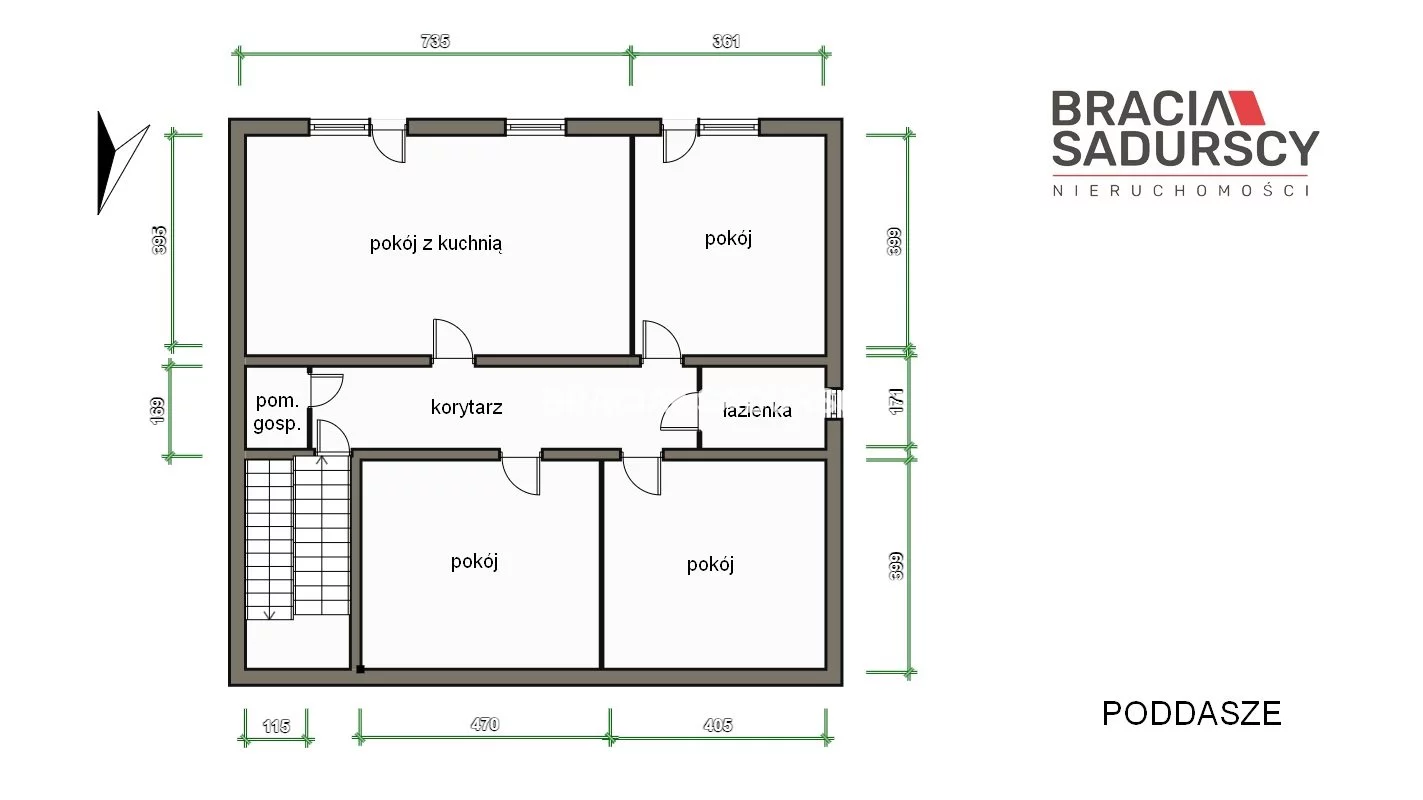 Dom 338,00 m², oferta nr , BS5-DS-305548-33, Olesno