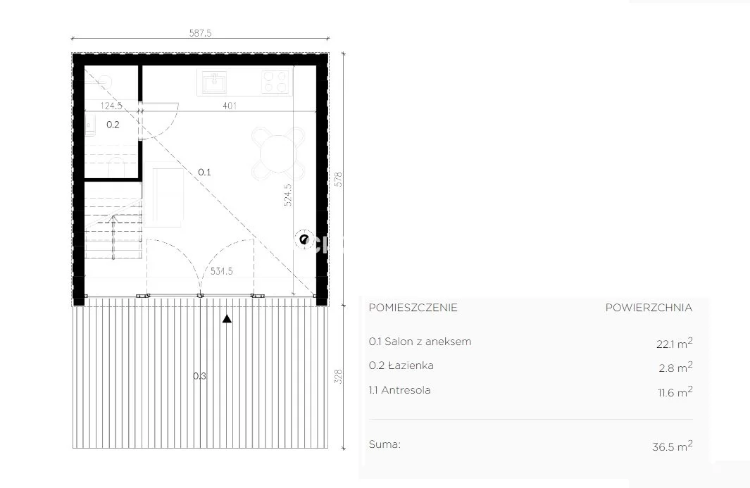 Dom 36,50 m², oferta nr , BS2-DS-302756-19, Kraków, Śląska