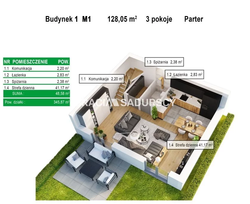 Dom 128,00 m², oferta nr , BS2-DS-304273-6, Zabierzów, Aleja Jurajska