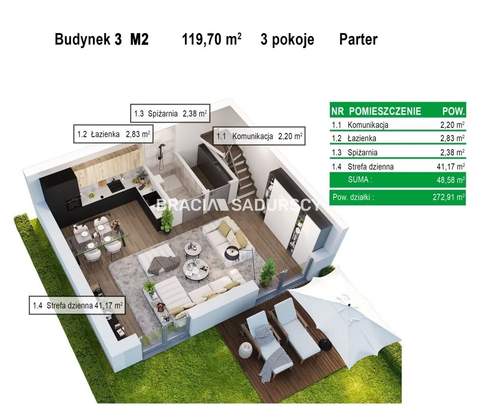 Dom 119,00 m², oferta nr , BS2-DS-304928-6, Zabierzów, Aleja Jurajska